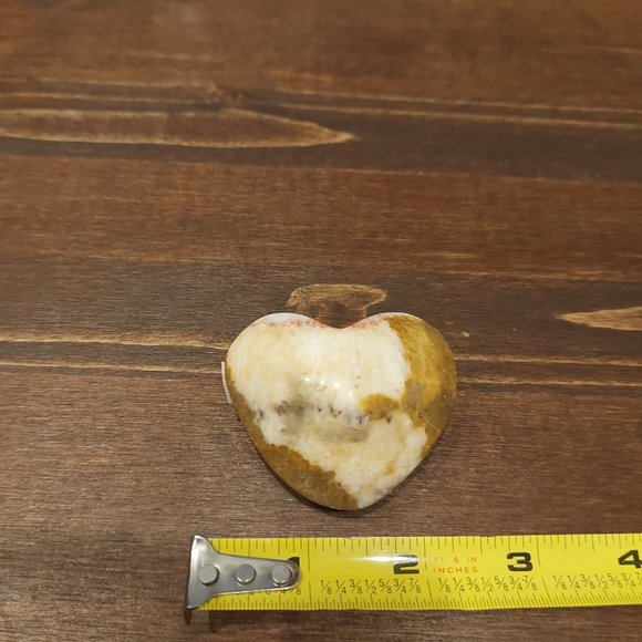 🔥 Sale 🔥 Red Banded Calcite Puffer Heart - Final Price - Picture 11 of 14